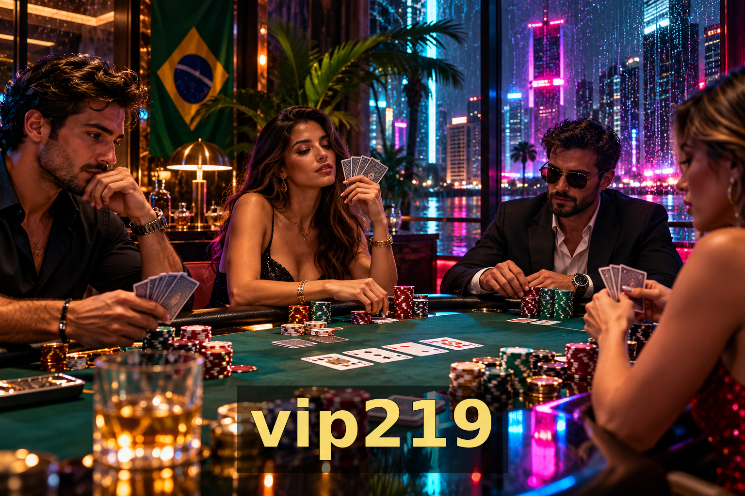 Equipe de suporte ao cliente da vip219